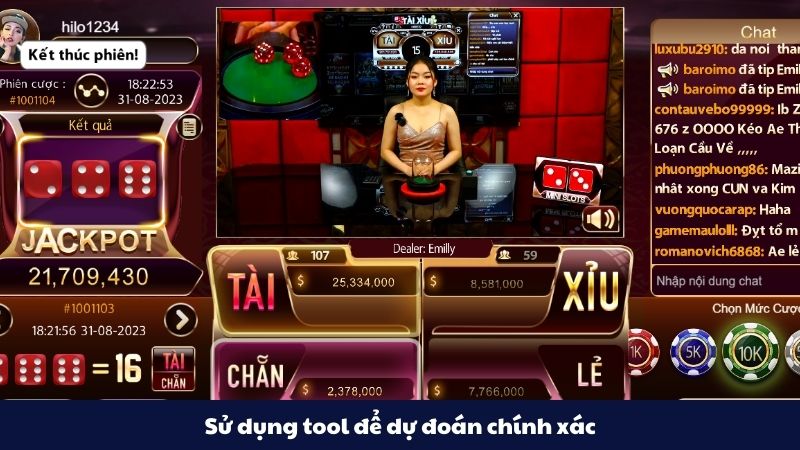 Sử dụng tool để dự đoán chính xác